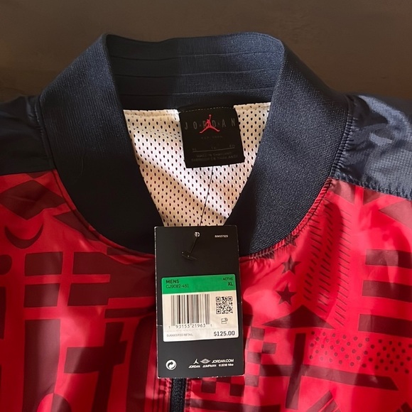 Nike Air Jordan Flight Legacy FIBA Jacket Loose Fit CJ9082-451 NWT - Picture 8 of 13